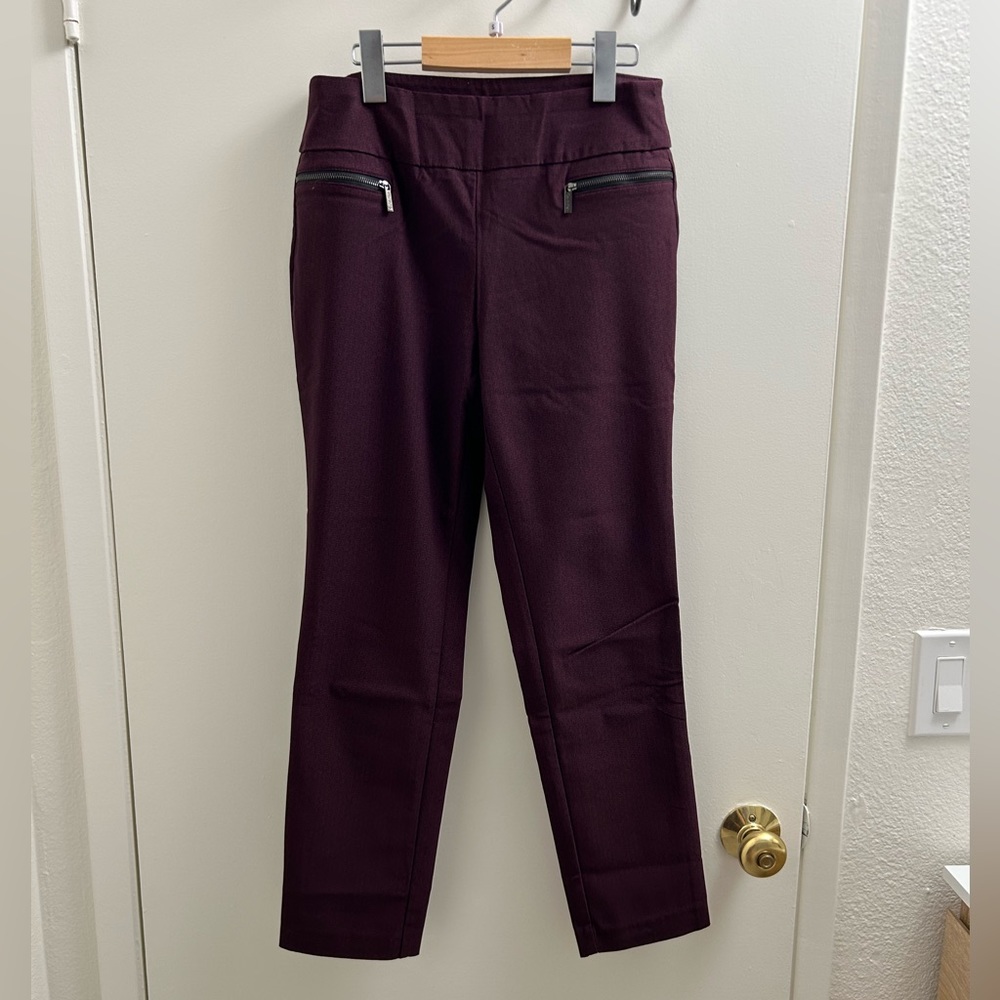 Calvin Klein maroon pants
